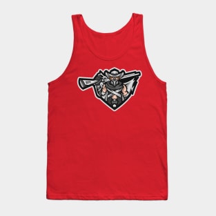 Cowboy with the gun Tank Top